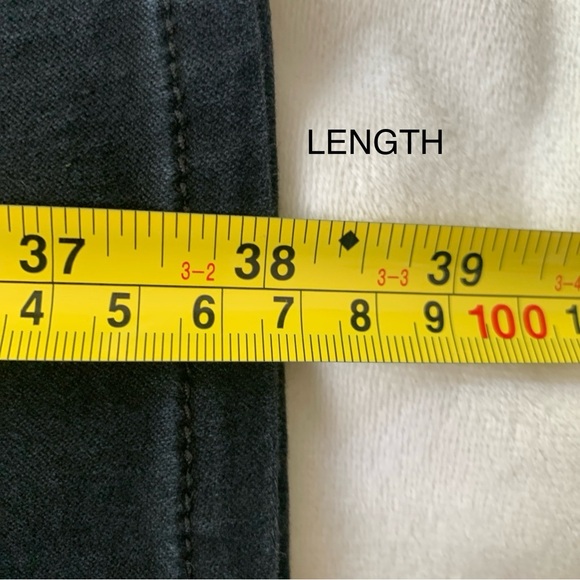 Elle Paris Slim Straight Black Jeans SZ (2) - Picture 9 of 9